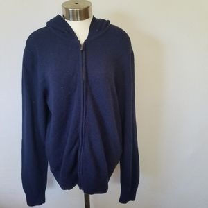 Calvin Klein Sweater Zipper Front Size Medium